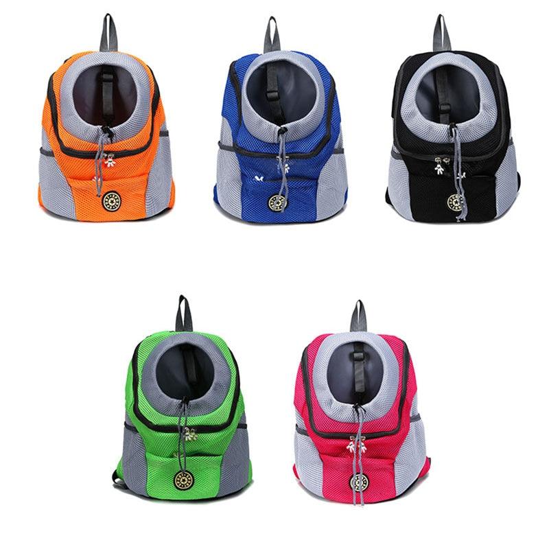 Pet Dog Carrier Carrier For Dogs Backpack Out Double Shoulder Portable - MAXIME