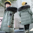 Thick White Duck Down Jacket - MAXIME