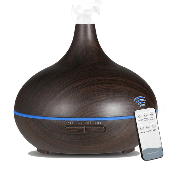 Ultrasonic Aroma Diffuser Humidifier Wood Grain - MAXIME