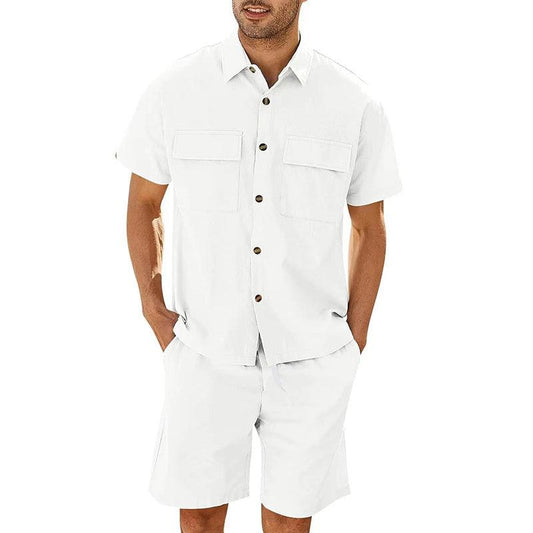 Summer Suits Men Short Sleeve - MAXIME