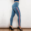 Melody Middle Sexy Push Up Jeans Denim Pencil Pants - MAXIME