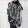 women's loose turtleneck sweater