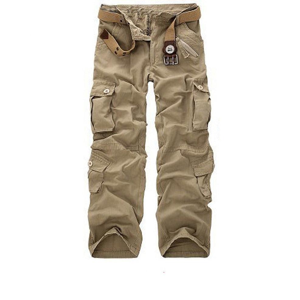 Camouflage cargo trousers - MAXIME