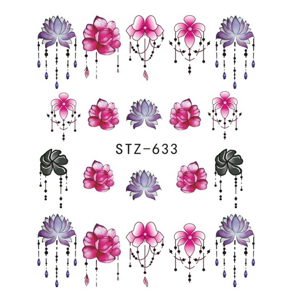 1pcs Nail Sticker Butterfly Flower - MAXIME