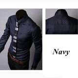 Men Designer Plaid Stripes - MAXIME