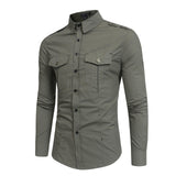 MAXIME Workwear Long-sleeved Shirt - MAXIME