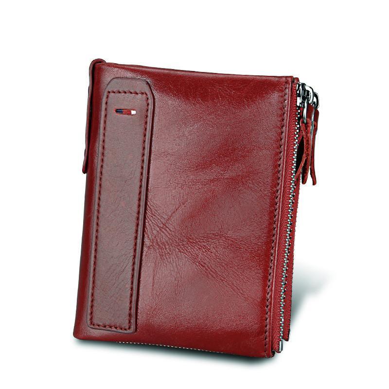 Genuine Leather RFID Blocking Wallets - MAXIME