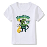 Children's T-shirt Numbers 1-9 Birthday T-shirt - MAXIME