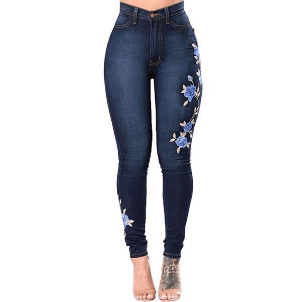 Women Jeans Pencil Pants Denim Jeans - MAXIME