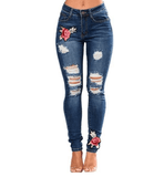 Women Jeans Pencil Pants Denim Jeans - MAXIME