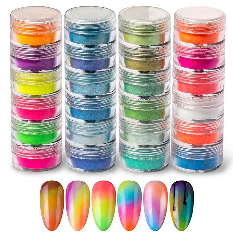 6 Colors Optional Pearl Powder Dyed Powder - MAXIME