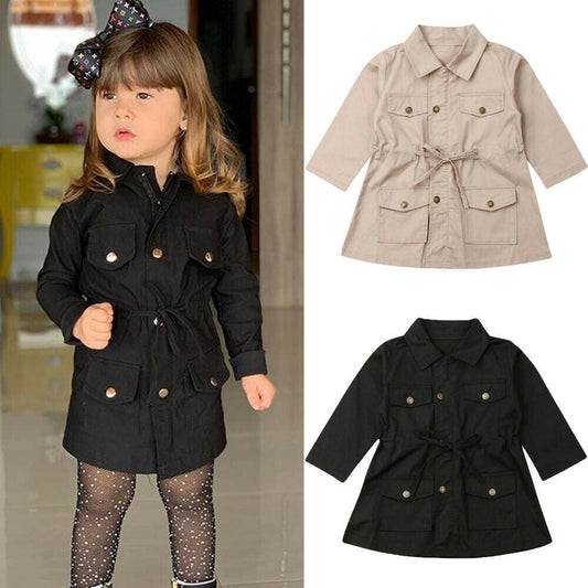 Children's trendy trench coat - MAXIME