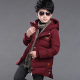 Boy's hooded padded jacket - MAXIME