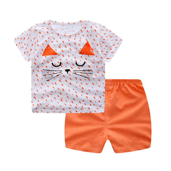 T-shirt Baby Girl Casual Clothing Sets - MAXIME