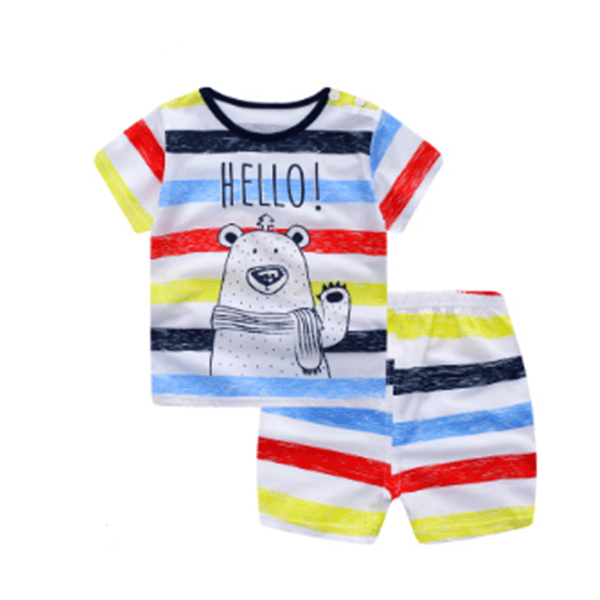 T-shirt Baby Girl Casual Clothing Sets - MAXIME