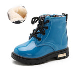 Leather Waterproof Boots Kids Snow Boots - MAXIME