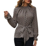 Maxime Clothing Cross-border Long Sleeve Printed Shirt - MAXIME