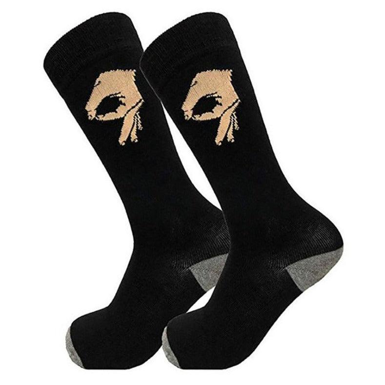 Gesture socks cotton socks - MAXIME