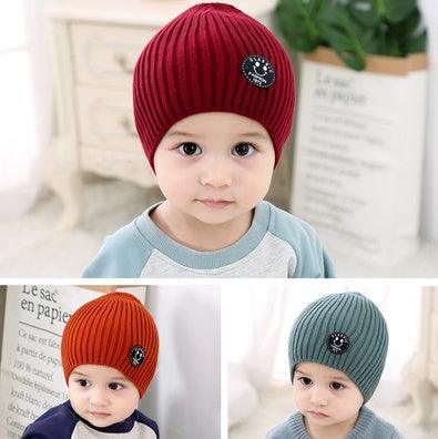 Children Unisex Fashion Ribbed Hat - MAXIME