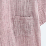 Bathrobe, Gauze, Home Wear, Steamed Thin Night Gown - MAXIME