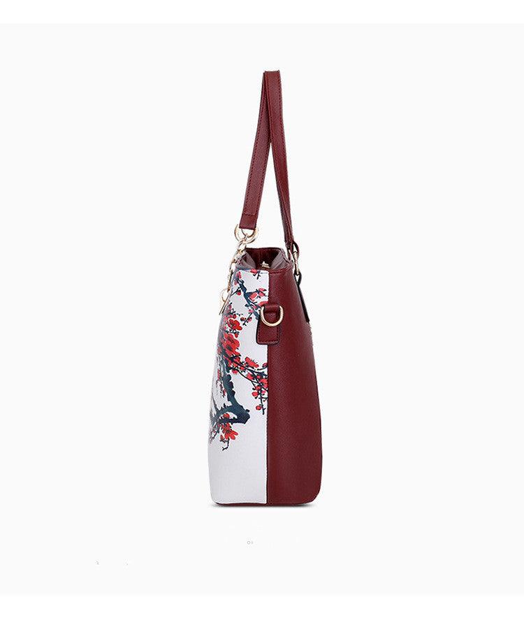 Spray One-Shoulder Diagonal Handbag - MAXIME