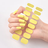 Nail Sticker Letter Color Nail Art Sticker Full Sticker - MAXIME