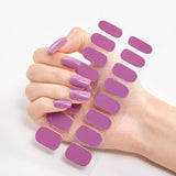 Nail Sticker Letter Color Nail Art Sticker Full Sticker - MAXIME