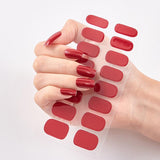 Nail Sticker Letter Color Nail Art Sticker Full Sticker - MAXIME