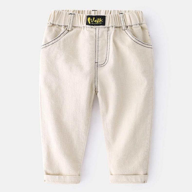 Baby Solid Color All-Match Trousers - MAXIME