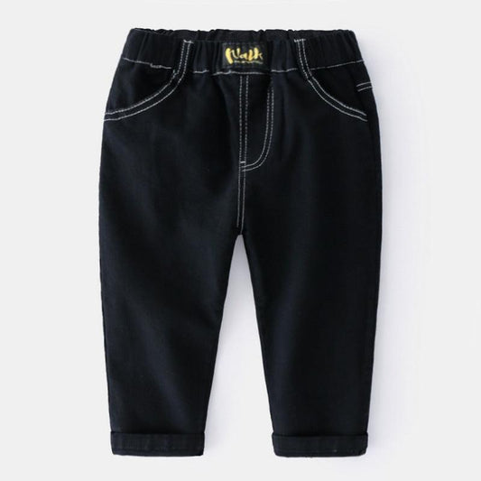 Baby Solid Color All-Match Trousers - MAXIME