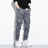 Loose Cotton Cargo Pants - MAXIME