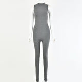 Women Sexy Skinny Sleeveless Jumpsuit