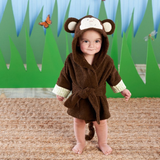 Cartoon Cute Animal Modeling Baby Bath Towels Baby Bathrobes Cotton Children's Bathrobes Baby Hooded - MAXIME