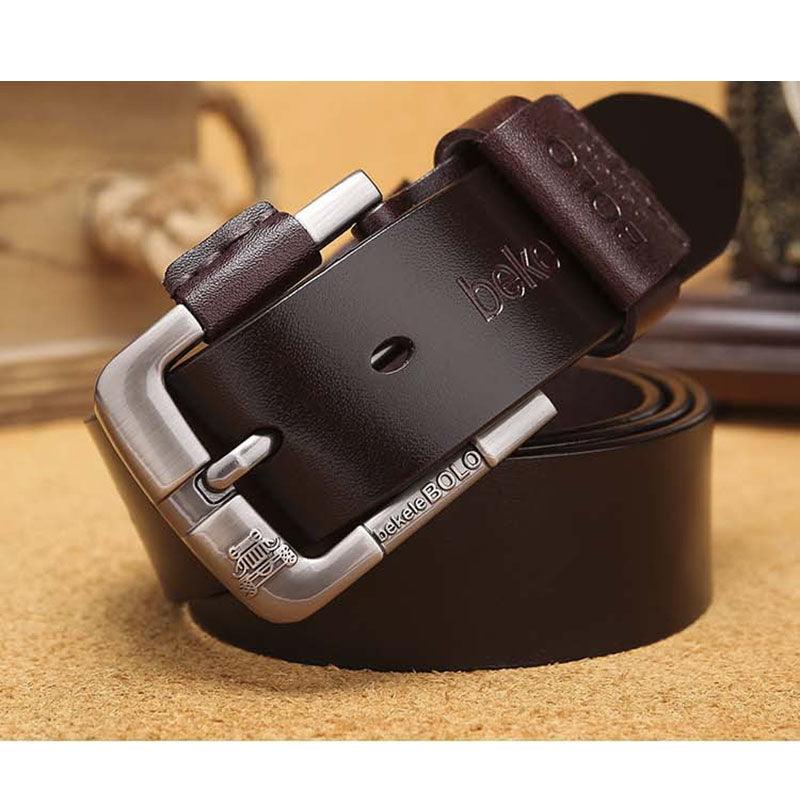 Men's Leather Belt - MAXIME