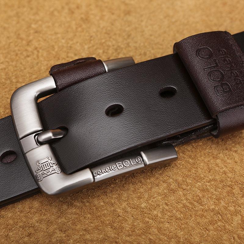 Men's Leather Belt - MAXIME