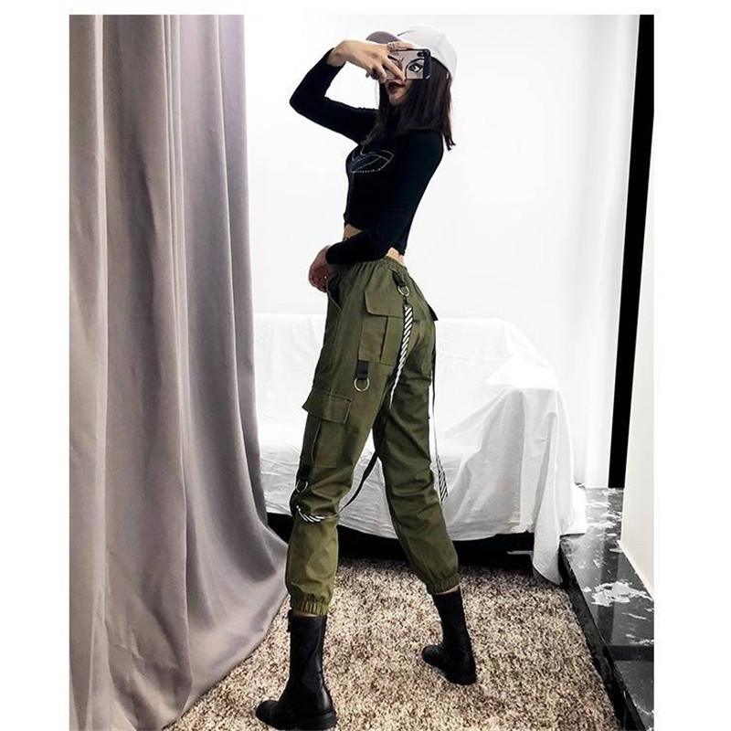 Streetwear Cargo Pants for Women - MAXIME