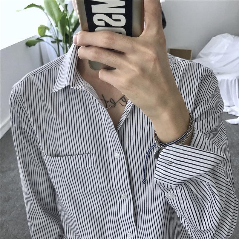 Maxime Striped Slim Base Shirt - MAXIME