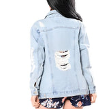 Denim Jacket Women's Clothing - MAXIME