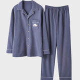 Men Pyjamas Spring And Winter Long Sleeves - MAXIME