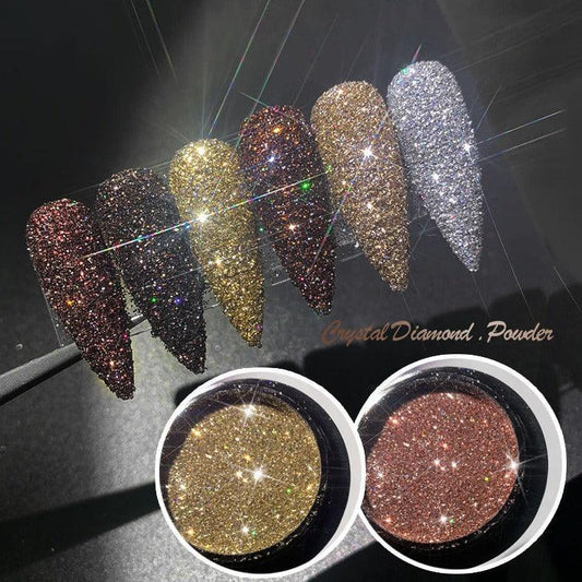 Glitter Flash Nails Crystal Diamond Powder - MAXIME