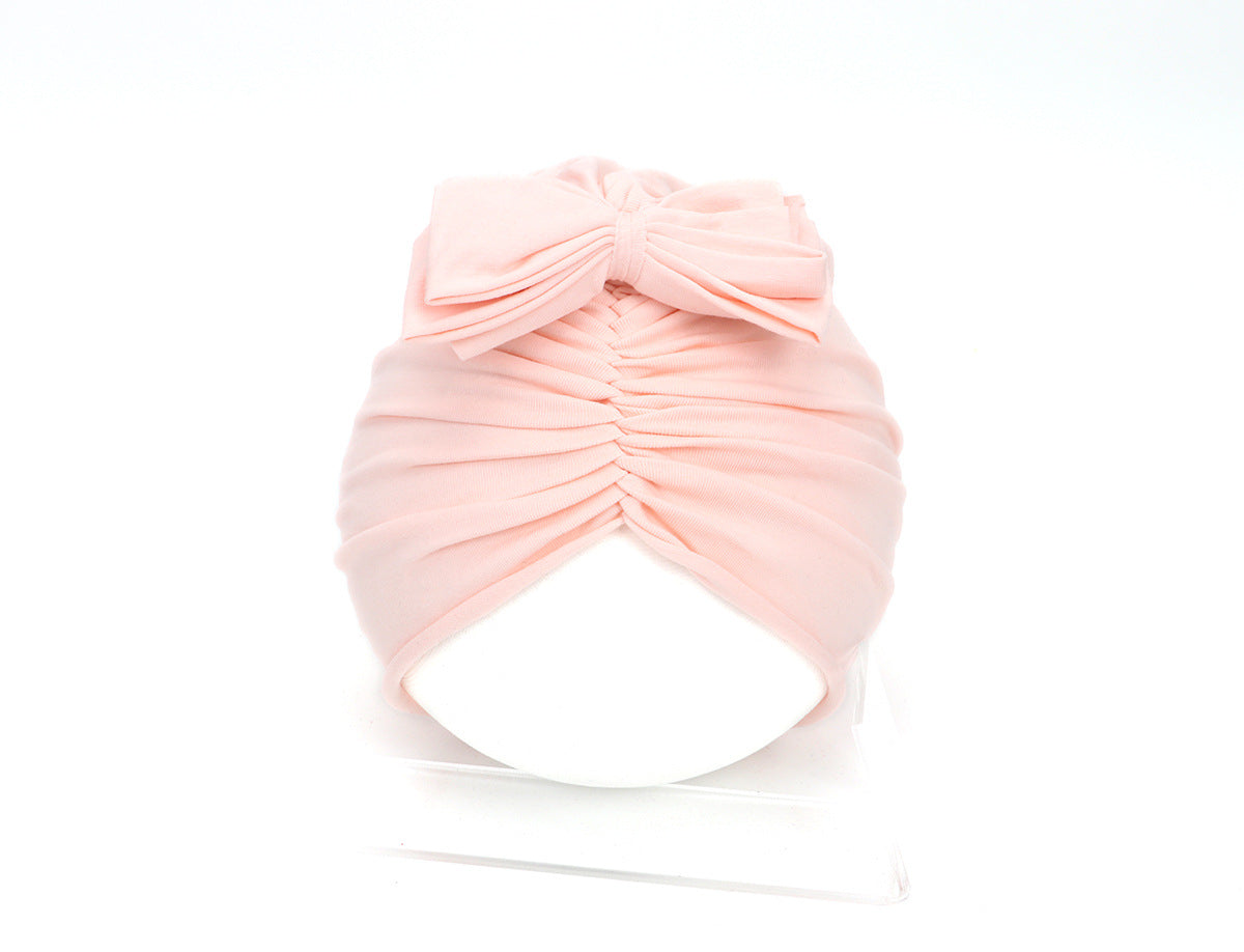 Cute Baby Hat Newborn Soft Baby Girl Hat Turban Infant Toddler Baby - MAXIME