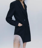 Double-breasted Blazers Coat - MAXIME