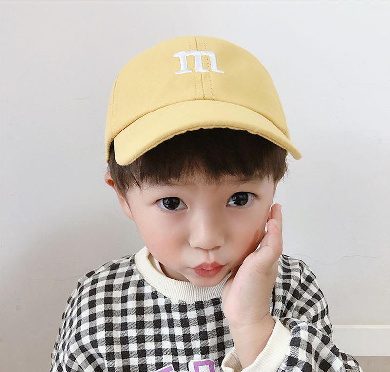 Baseball Cap Boy Letter M - MAXIME