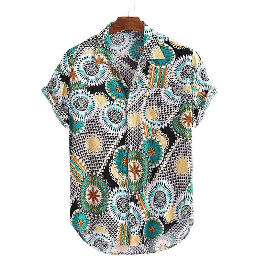 Summer Mens Casual Shirt Top - MAXIME