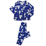 Home Furnishing Suit Casual Two-Piece Pajamas Parent-Child Wear - MAXIME