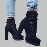 Platform Ladies Short Boots