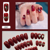 Nail Patches Nail Patches Nails Finished Nail Patches Nail Stickers - MAXIME