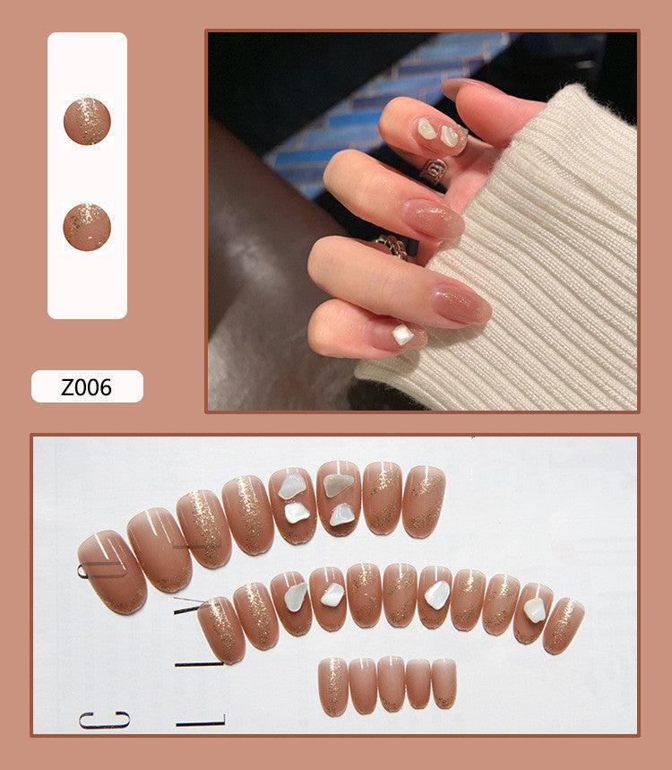 Nail Patches Nail Patches Nails Finished Nail Patches Nail Stickers - MAXIME