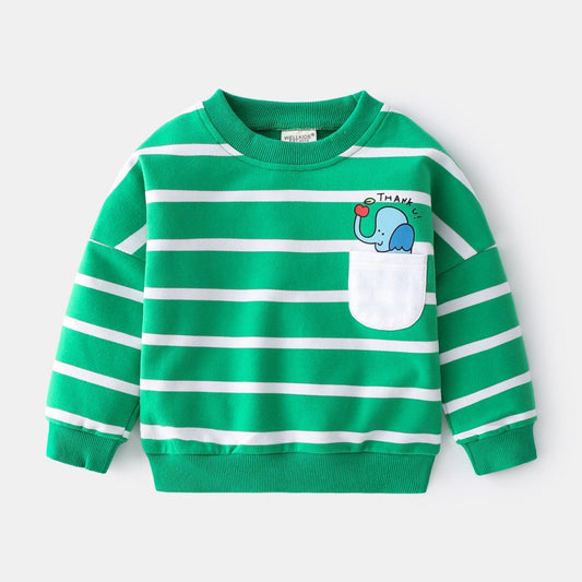 Spring Boys Striped Sweater - MAXIME