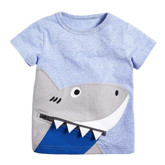 Boy'S T-Shirt Short Sleeve Cartoon - MAXIME